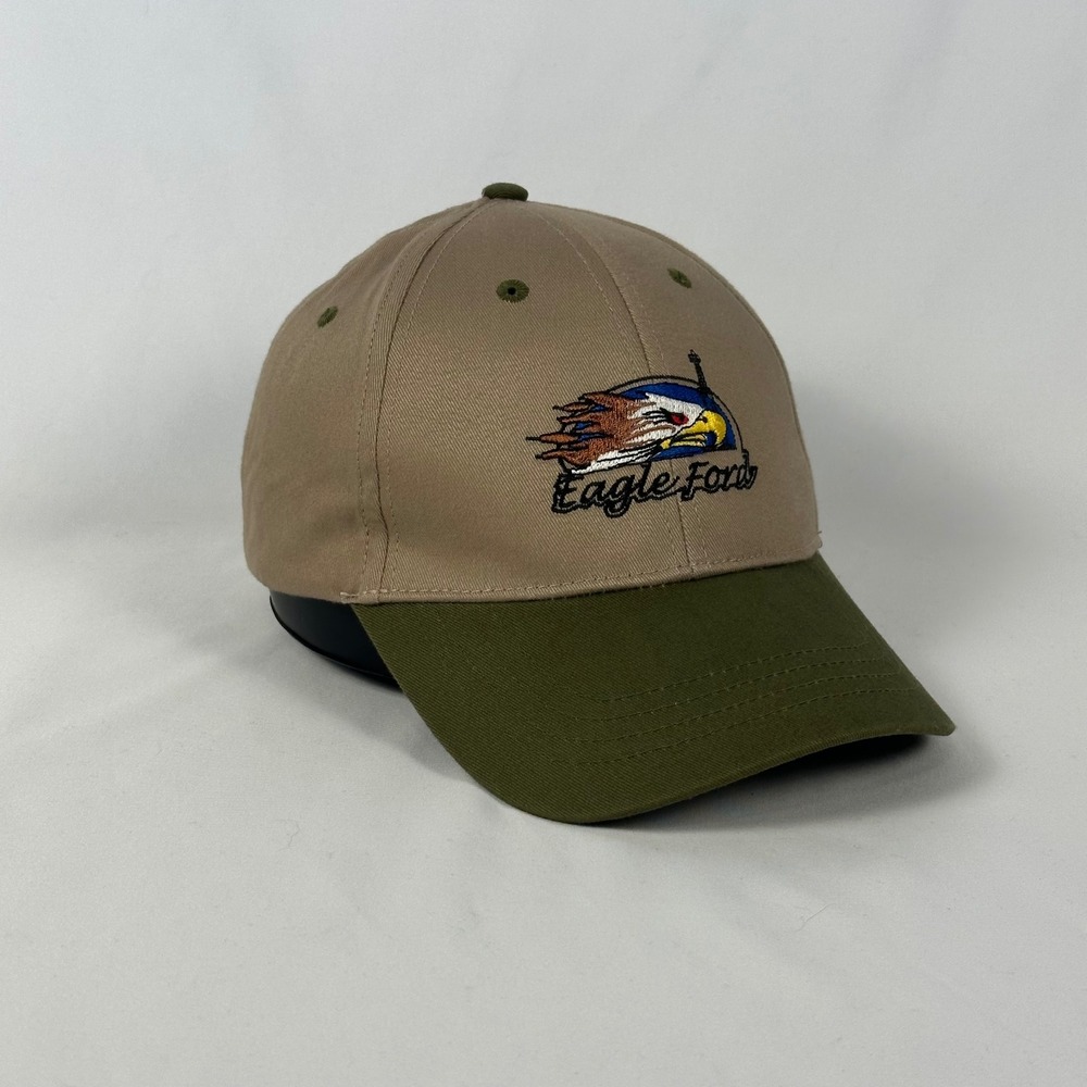 Eagle Ford ConocoPhillips Baseball Hat Mens OSFM Tan Cap America Adjustable Cap